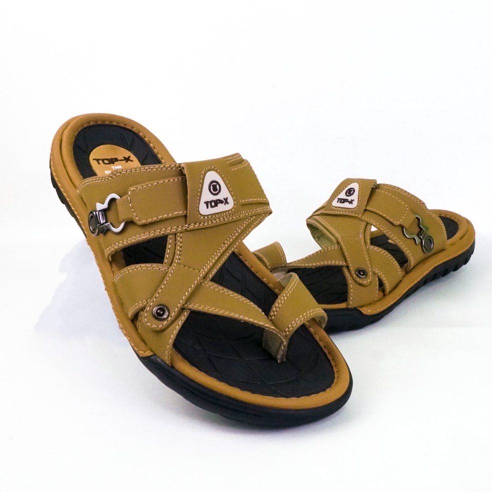 KODE O55K Sandal Pria Jepit Casual Big Size Jumbo 44 45 Sendal Cowok Modern Kekinian
