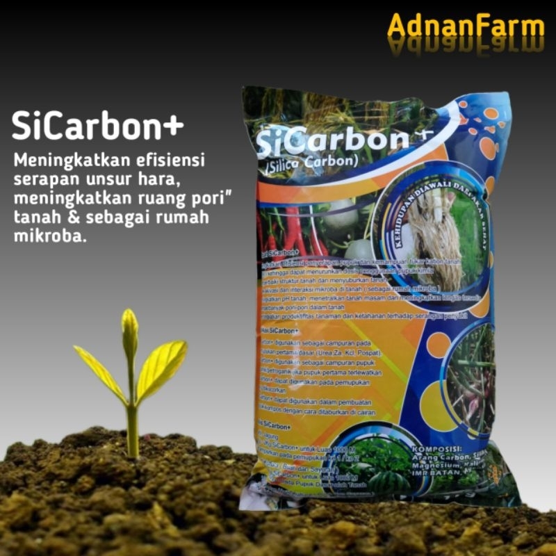 SiCarbon+ 1kg Pupuk silica carbon