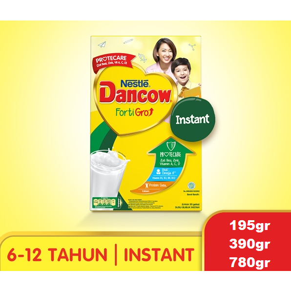 

DANCOW Fortigro Susu Bubuk Susu Anak Instant 195g, 390g, 780g