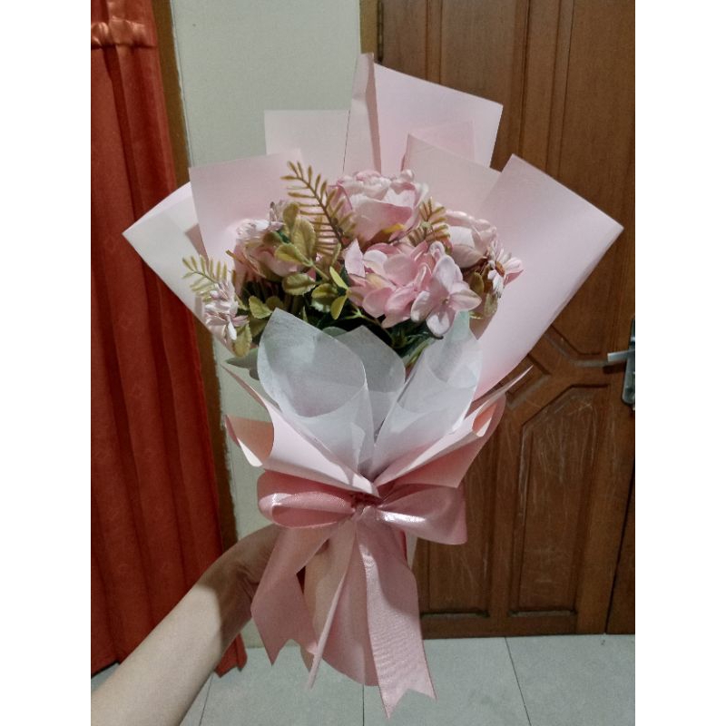[READY STOCK] Buket Bunga Artificial Buket Mini Buket Wisuda Bunga Palsu
