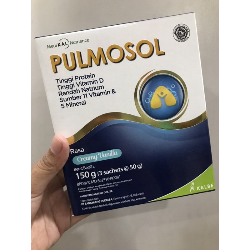 

Pulmosol Rasa Creamy Vanilla 150gr