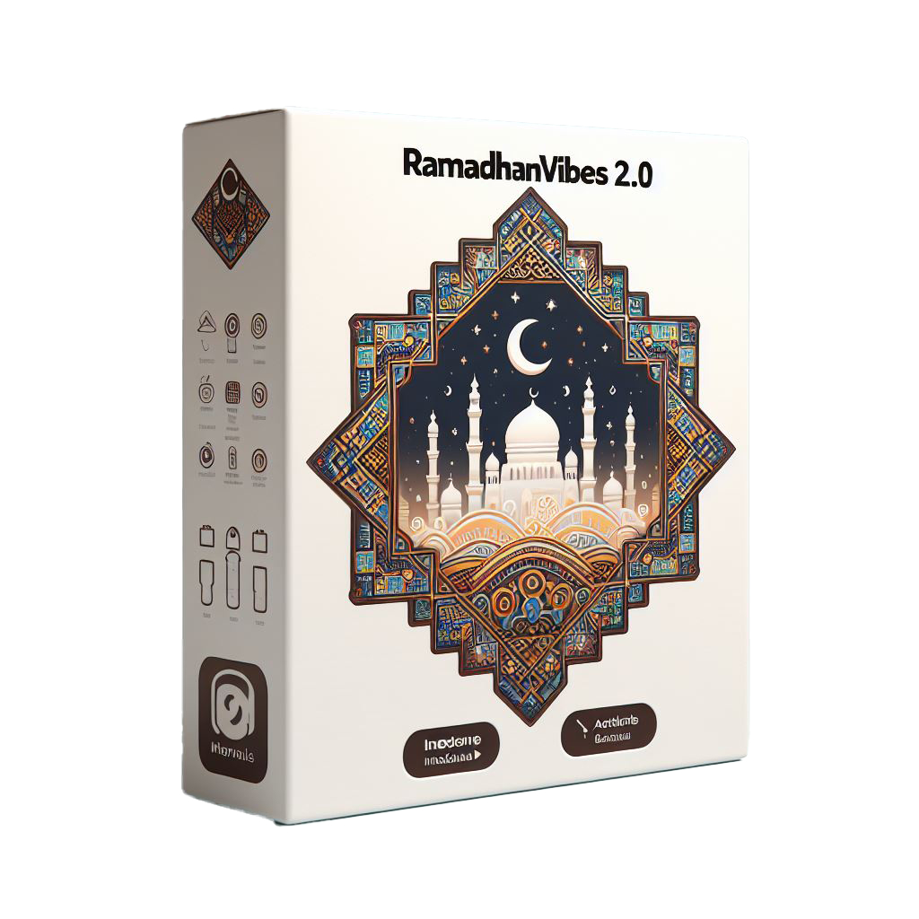 RamadhanVibes 2.0 - 2200+ Template Canva & Powerpoint Bertemakan Ramadhan
