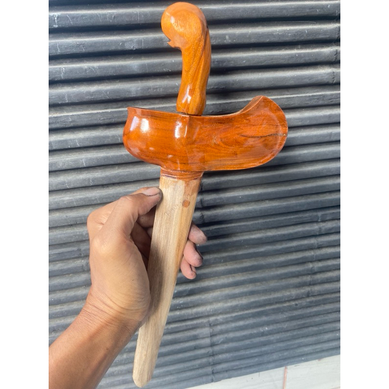 warangka Kayu Tayuman set deder tayuman Solo panjang 27cm