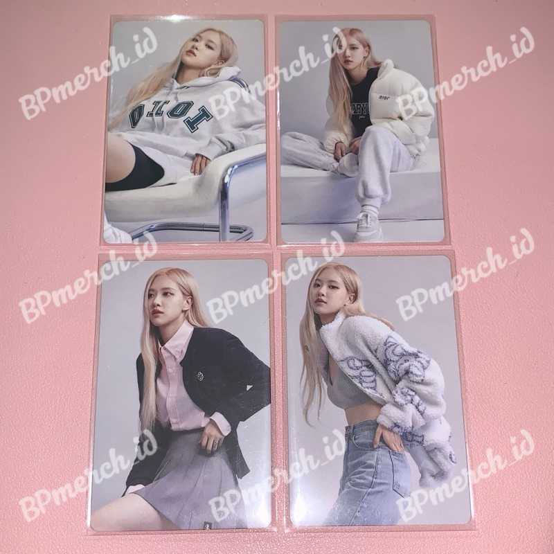 BLACKPINK ROSE OIOI OFFICIAL PHOTOCARD