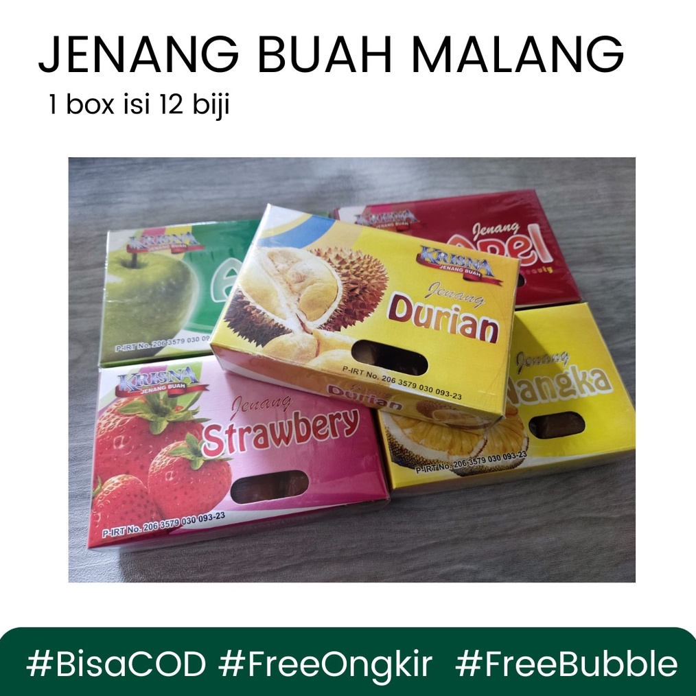 

SUPER Fiona Jenang Apel Manalagi Nangka Strawberry Durian OlehOleh Khas Malang