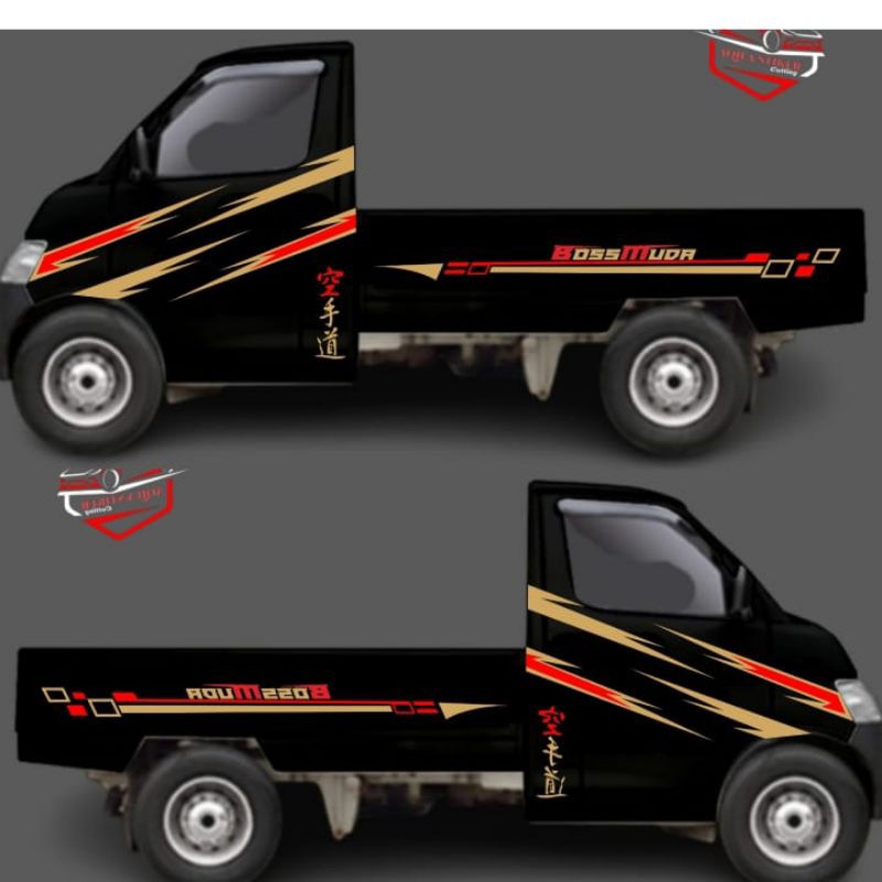 Promo Stiker Mobil Pikup New Granmax Carry Futura Aksesoris Car Pikup