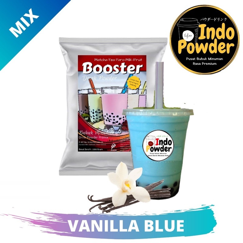 

Bubuk Minuman VANILLA BLUE 1Kg - Bubuk VANILLA BLUE 1Kg - VANNILLA BLUE Bubuk 1Kg