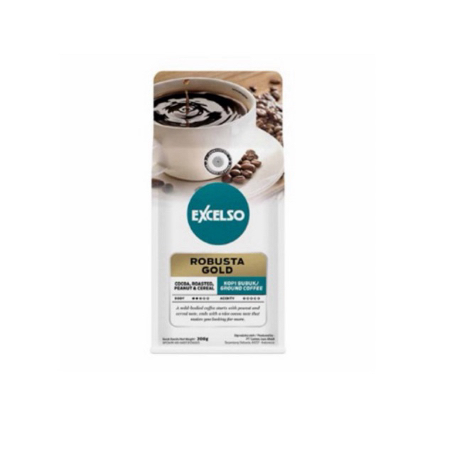 

Excelso Kopi Bubuk Robusta Gold 200g