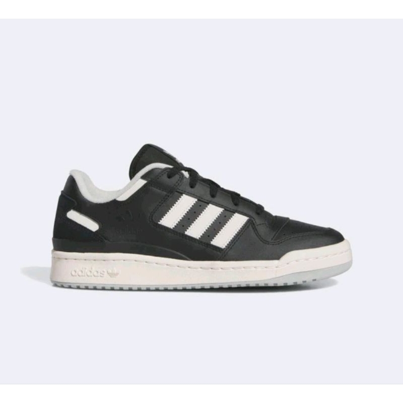 (size 42) ADIDAS BASKETBALL Forum Low Shoes Pria Hitam IE7218