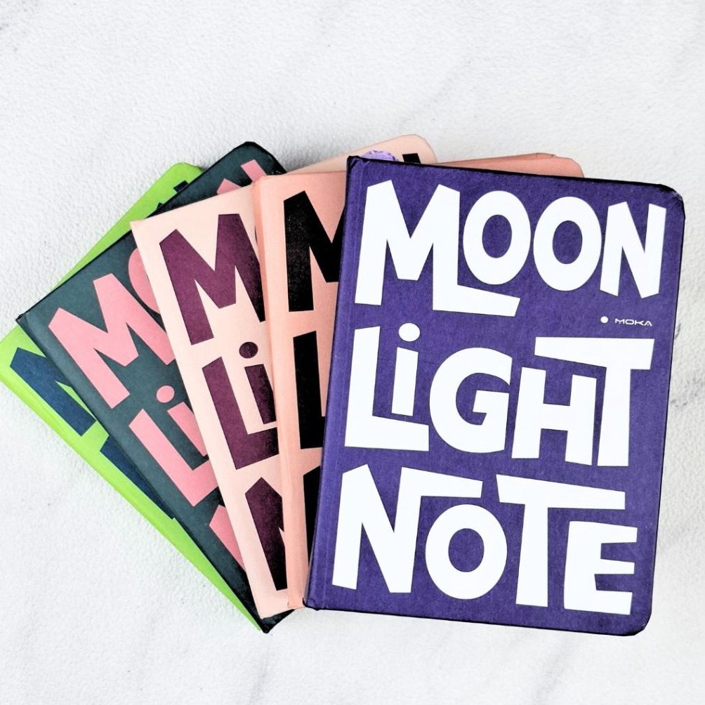 

SERBA SERBI AMERICAN RETRO NOTEBOOK A7 Hardcover Halaman Bergaris Pembatas Tali jurnal aesthetic