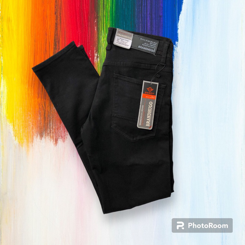 Celana Jeans Pria BrandHugo Original "Stretch"