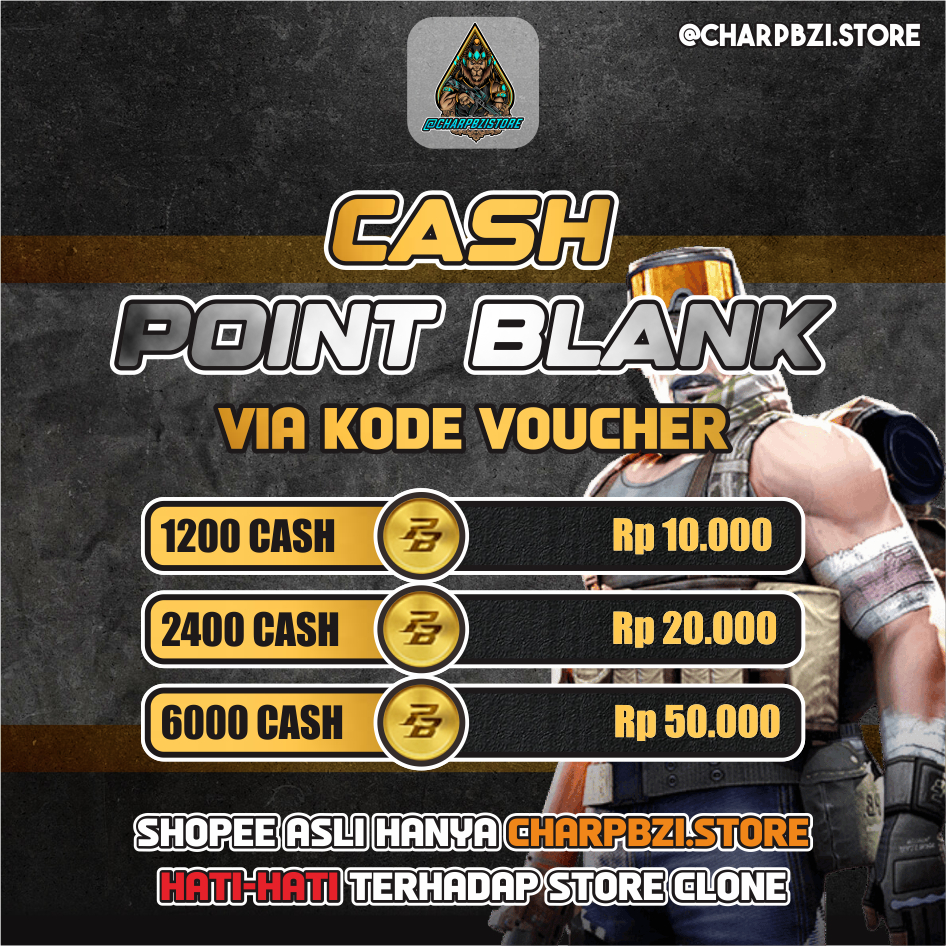 PB CASHH / POINT BLANK CASHH 1200 - 6000 PB CASHH