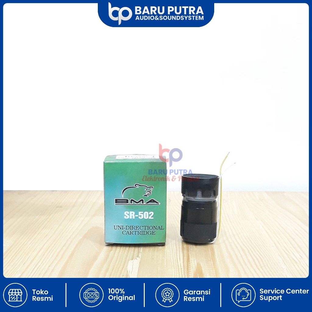 Spull Microphone BMA SR-502 / Spul Mic SR 502 Proffesional Dynamic Cartridge