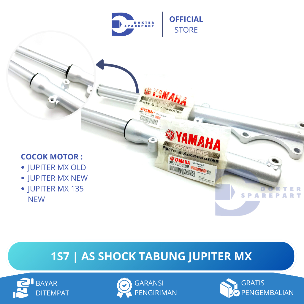 1S7 AS SHOCK + TABUNG JUPUTER MX / JUPITER MX NEW / JUPITER MX NEW / SHOCKBREAKER / SHOCK SUSPENSI
