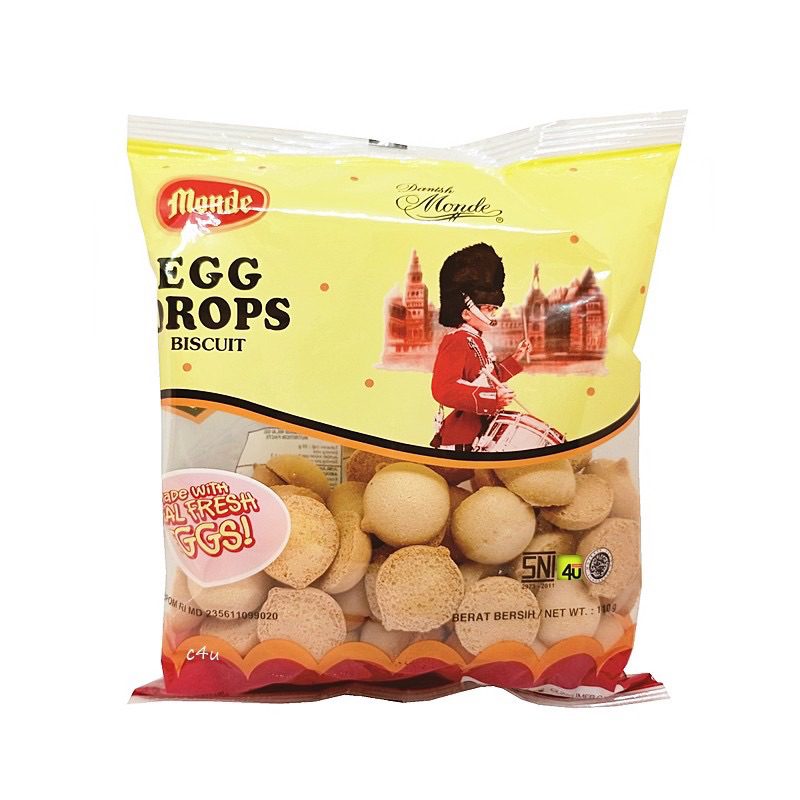 

Monde Egg Drops Biscuits - 110 gr