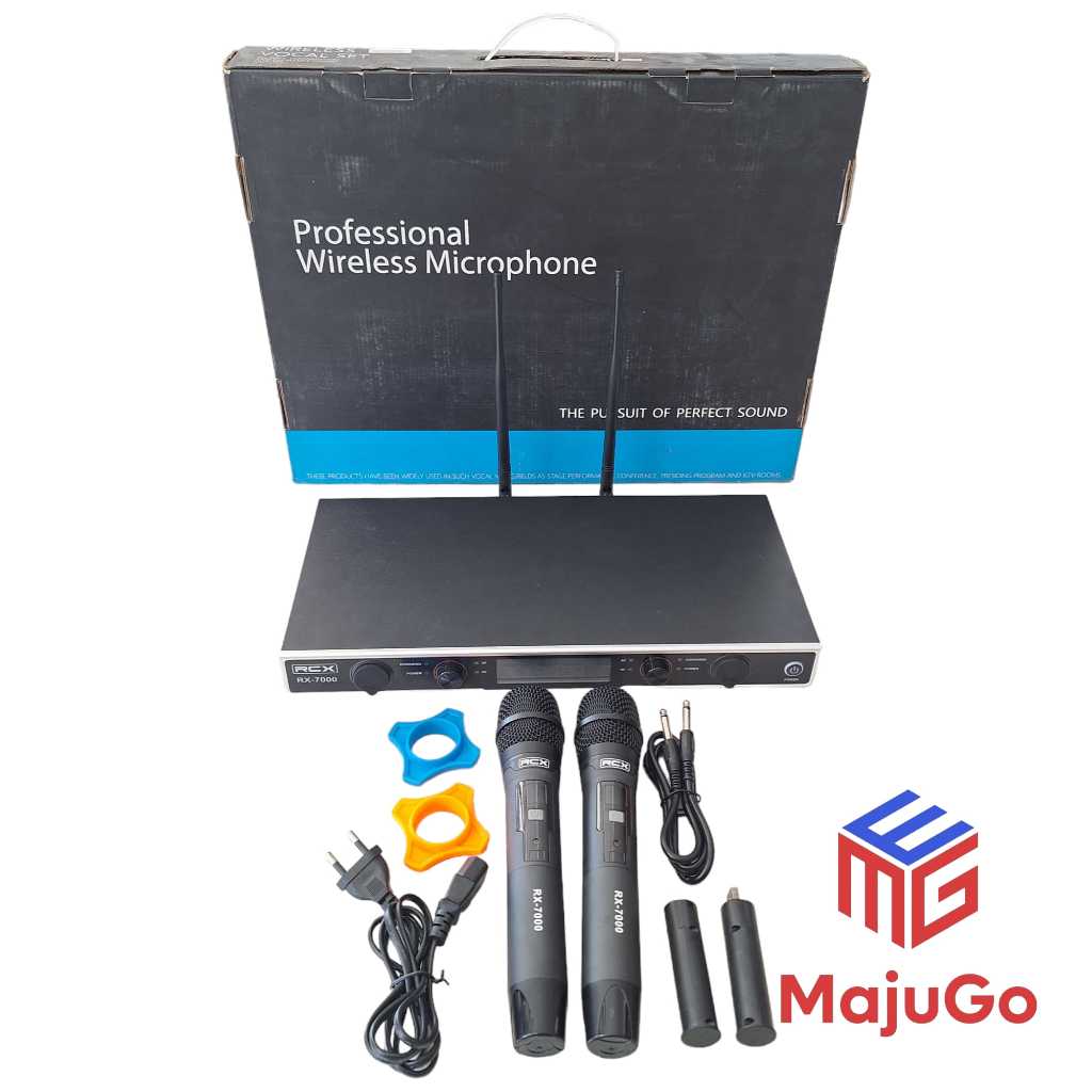 MIC/MICROPHONE PROFESIONAL WIRELESS RX 7000 RCX