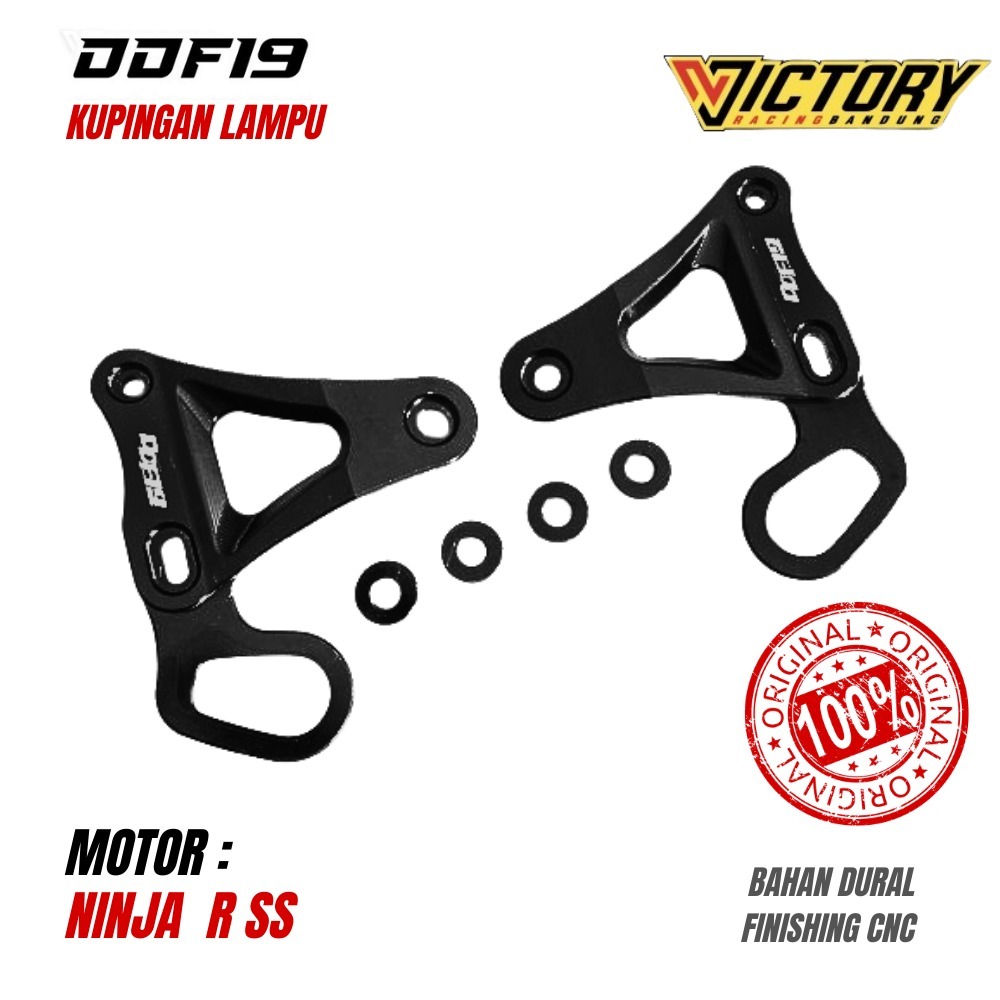 Breket Kupingan Lampu DDF19 Ninja SS CNC