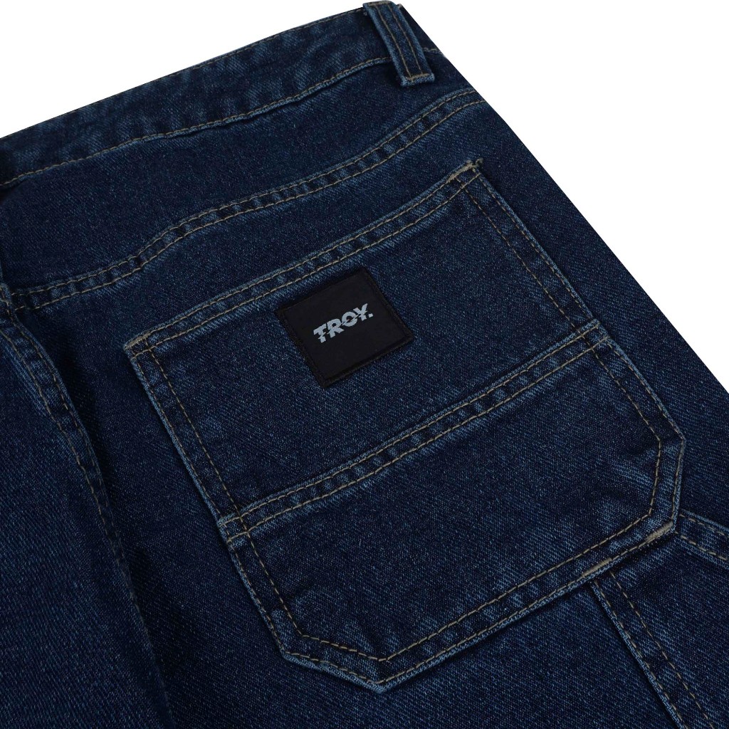 Troy Company Carpenter Pants Jeans Celana Panjang Denim Midnight Blue CJ 130