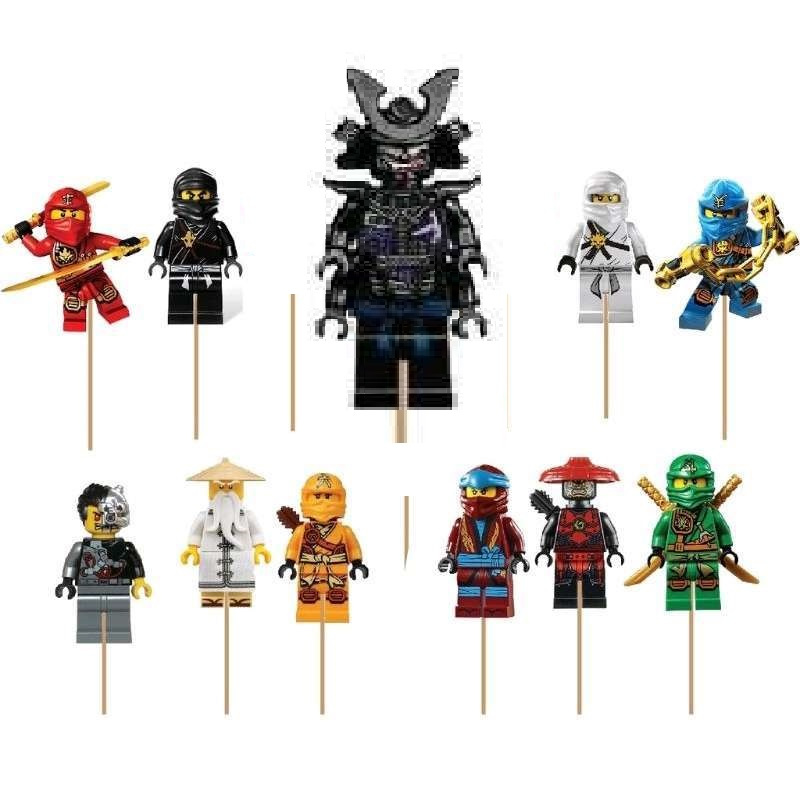 mainan mini figure ninja brick toys puzzle toy ninja blok ninja set series game miin figuran mini se