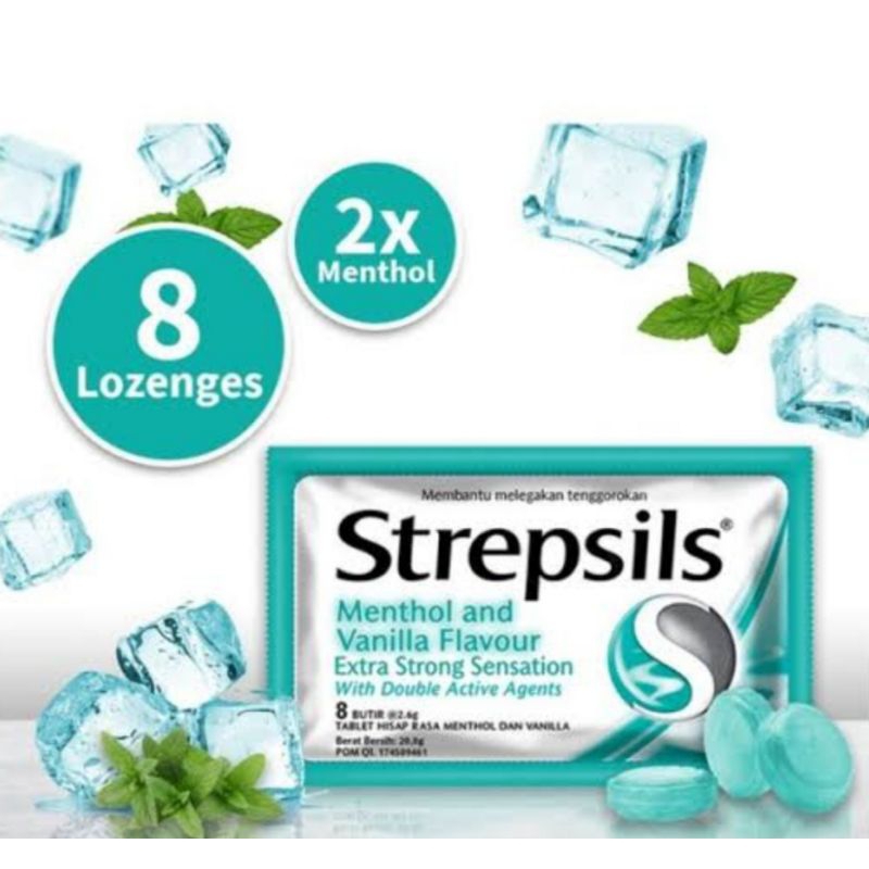

Strepsils Menthol And Vanilla Flavour