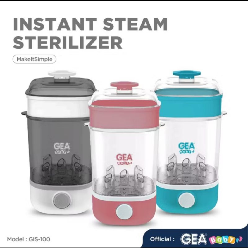 GEA Instant Steam sterilizer GIS100 Steril Botol susu GIS-100