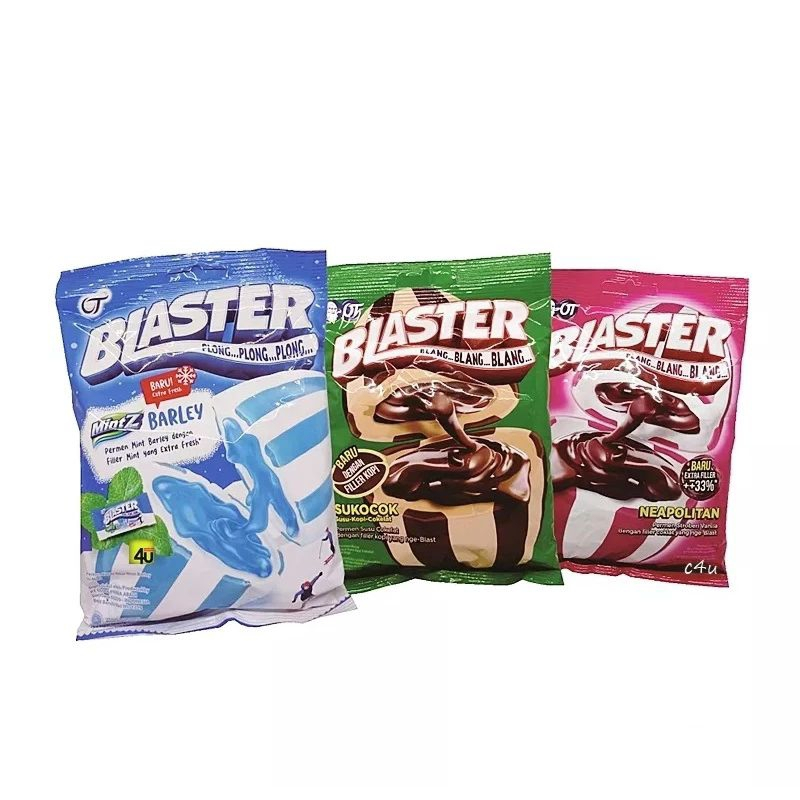 

Blaster Permen Candy Rasa Coklat 125gr All Variant