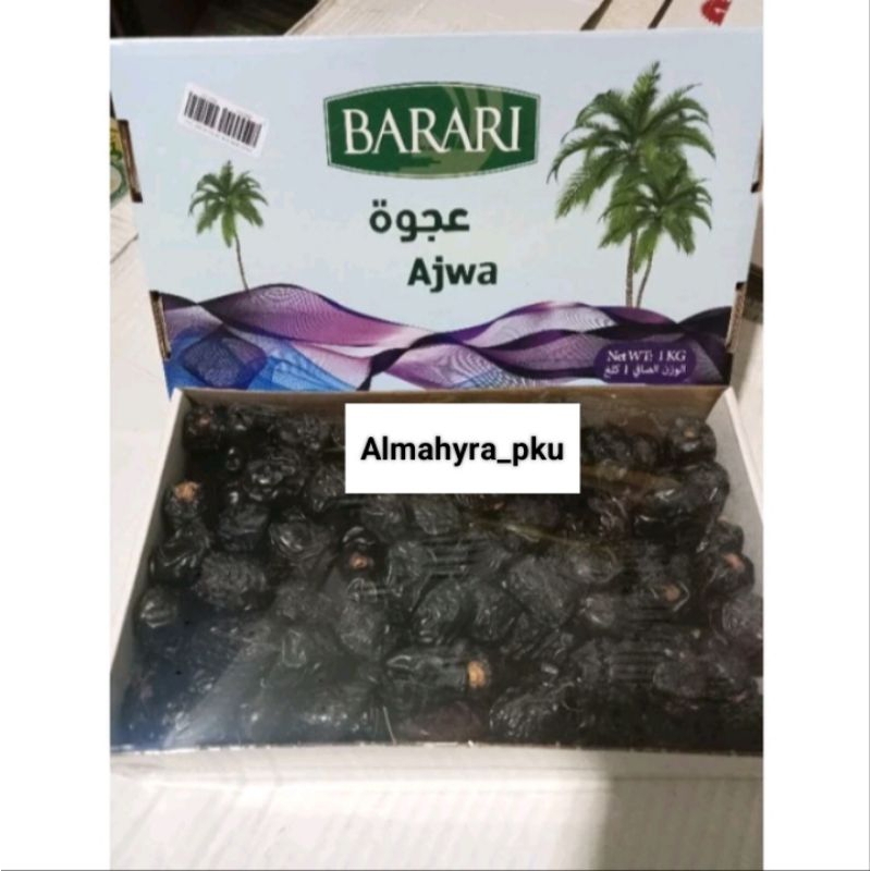 

Kurma Ajwa Barari 1 kg / Kurma Nabi / Ajwa Sehatak 1kg