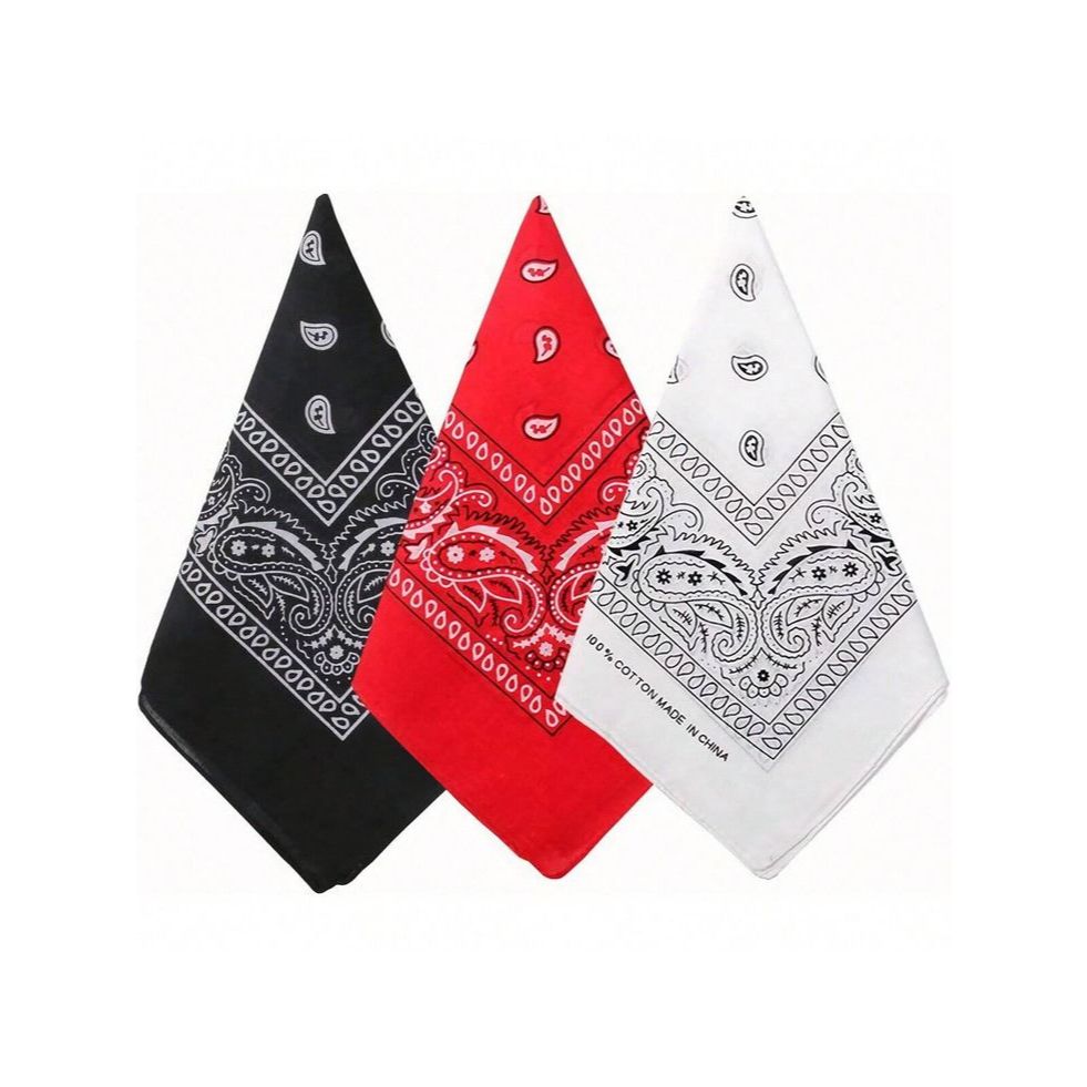 Bandana Scarf Slayer Segitiga Satin Masker