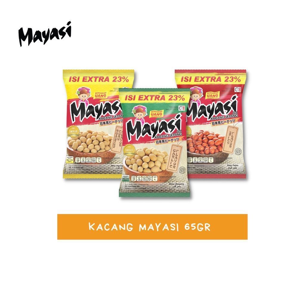 

Mayasi Kacang Jepang 65gr