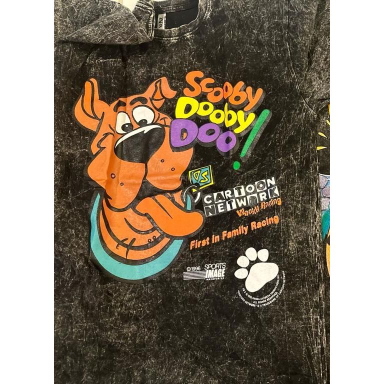 Kaos Oversize Cartoon Mickey Scooby Doo