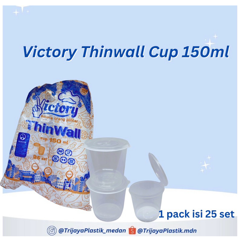 Victory Thinwall Cup 150ml