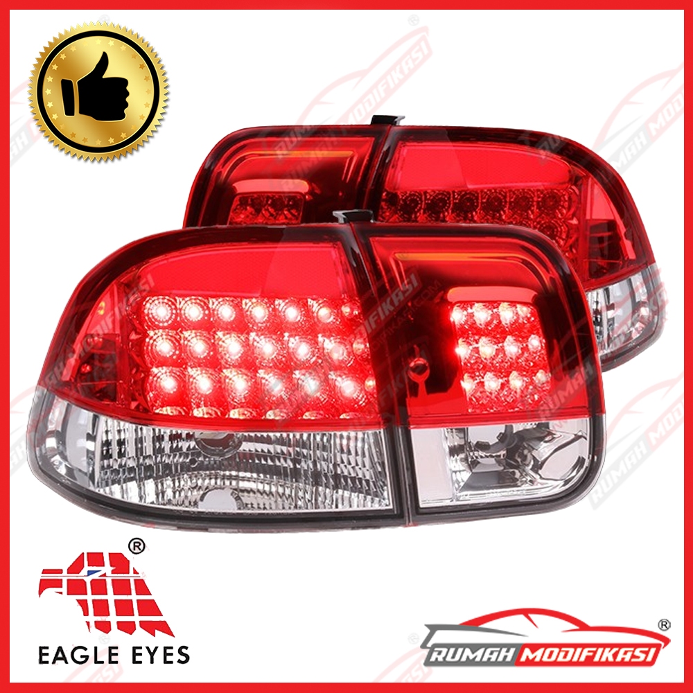 STOP LAMP - HONDA CIVIC FERIO 1996-1998 - LED - RED CLEAR