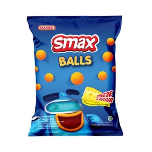 

SMAX Ball Snack Cheese / Coklat 40gr