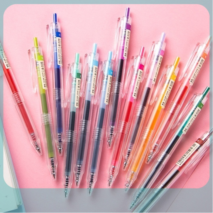 

M&G Retractable Colorful Gel Pen 0.5 / Pena Pulpen Ballpoint Gel Warna Warni 36 Warna AGPH5603