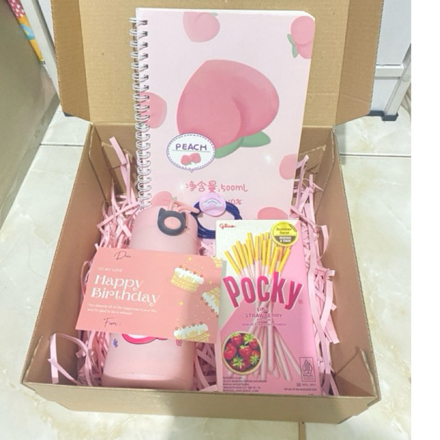 

Gitf Box Pink Simple Murah