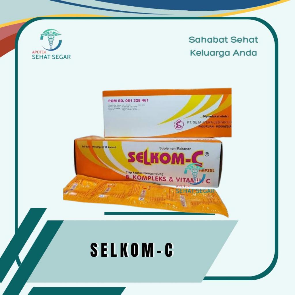 SELKOM-C STRIP 10 KAPSUL