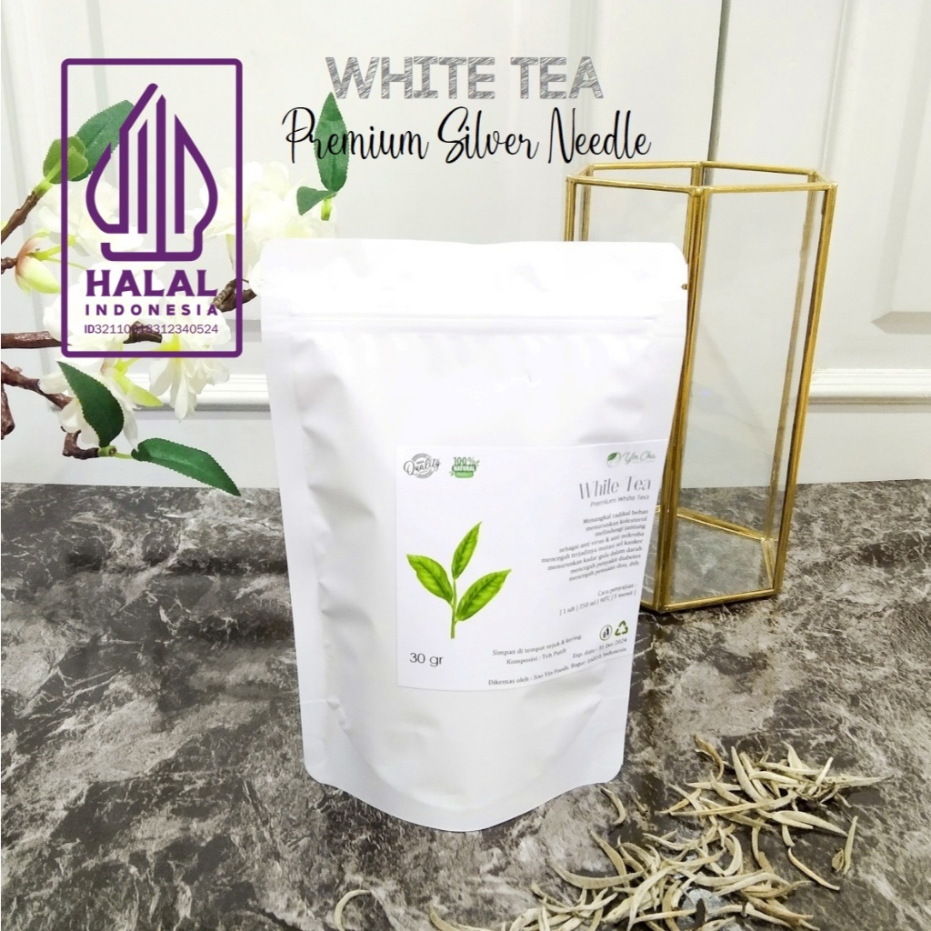 

Indonesian White Tea/Silver Needle Pure Original 30 gr