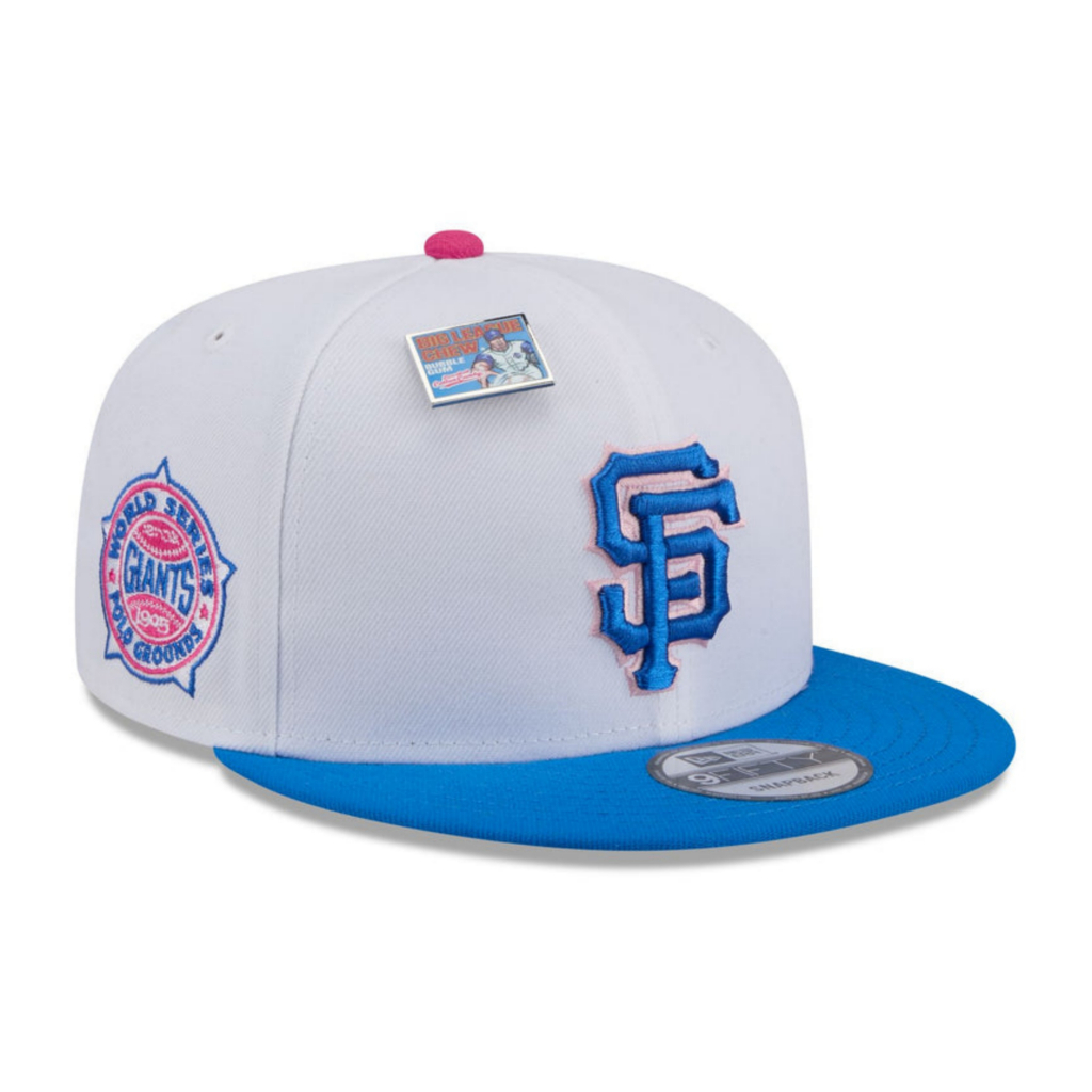 Topi New Era Cap San Francisco Giants Big League Chew Cotton Candy 9Fifty Snapback Original