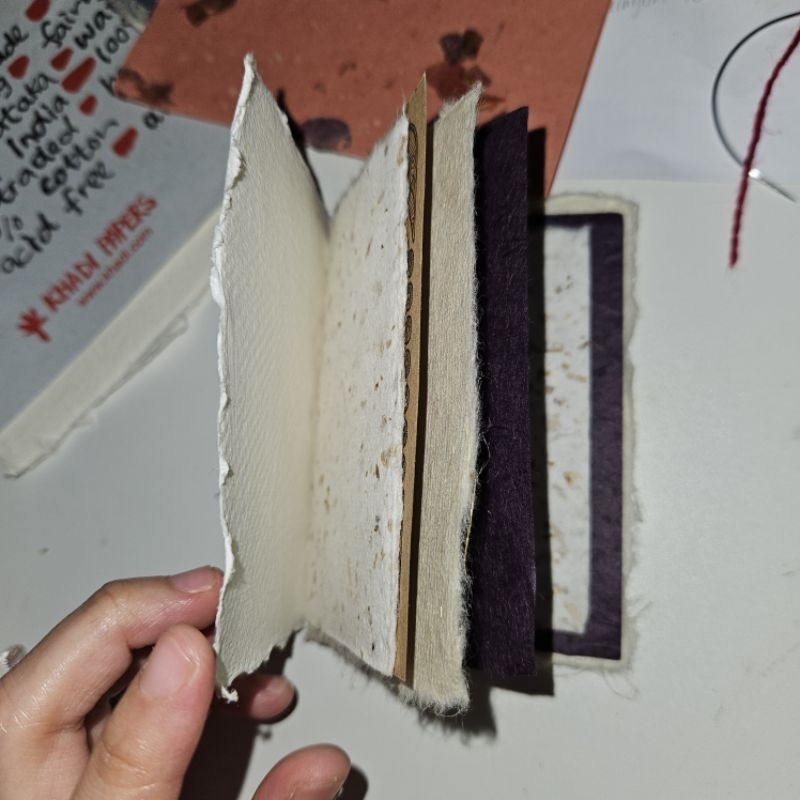 

handmade mini journal book/buku mini jurnal