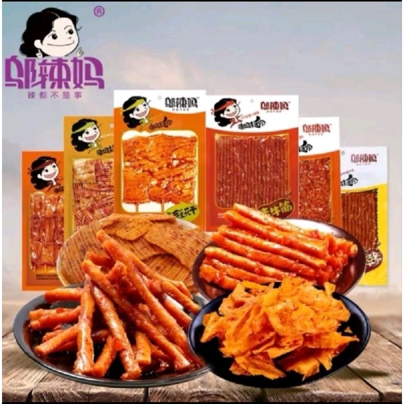

(HALAL) BPOM Wulama Latiao Cemilan Snack Vege