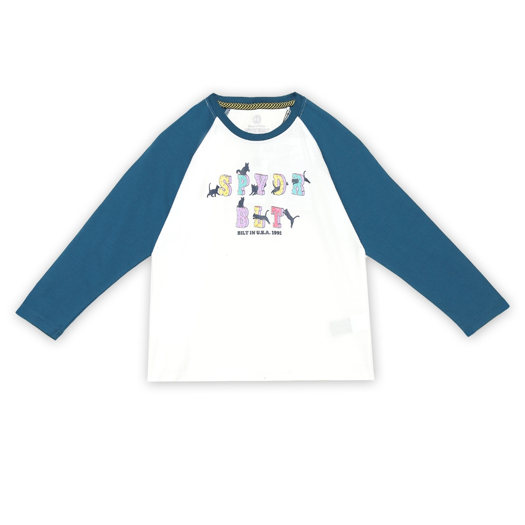 Spyderbilt Kaos Lengan Panjang Anak Anak Halley Planet Surf