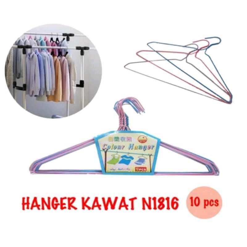HANGER KAWAT TEBAL / HANGER GANTUNGAN WARNA
