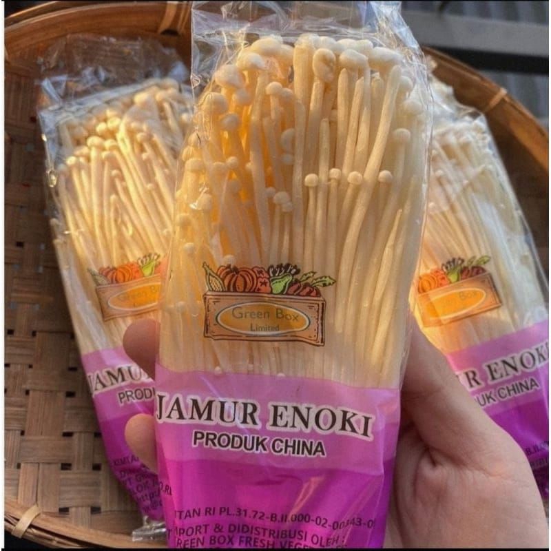 

jamur enoki steamboat tomyam enokki suki