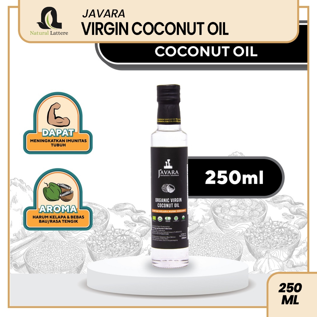 

Javara Organic Virgin Coconut Oil Glass Bottle