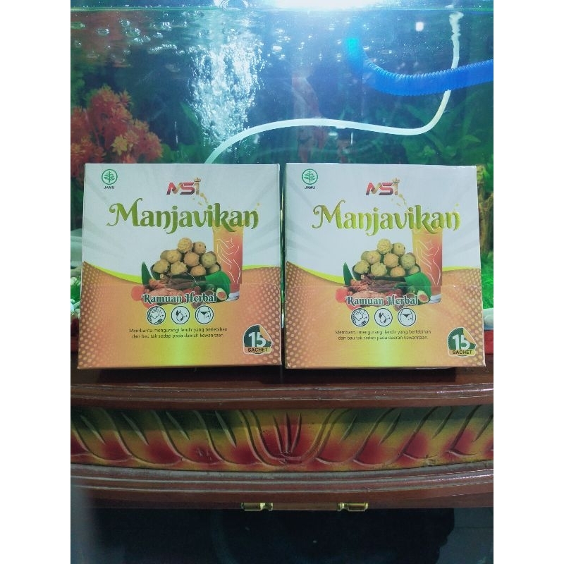 

SALEE PROMO...!!! 2 BOX MANJAVIKAN /melancarkan haid progam hamil