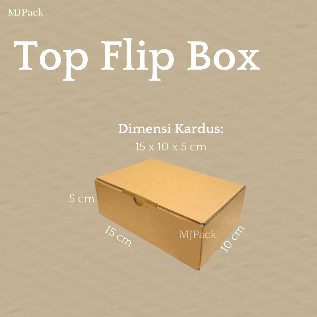 

KARDUS 15x10x5 cm || Box Karton Corrugated || Box Die Cut Eflute