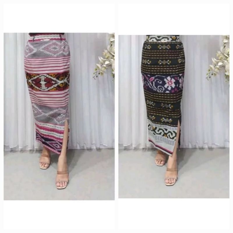 ROK PANJANG PREMIUM TENUN TROSO MOTIF ETNIK