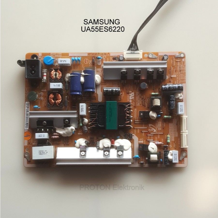 PSU LCD LED Smart TV Samsung UA55ES6100 UA55ES6220 UA55ES6220M UA55ES6220R UA55ES6220MXXD Mesin Powe