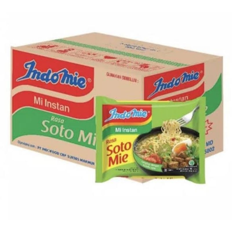 

Terlaris Indomie Soto 1 Dus ( 40 Bks ) Bisa Kirim Keseluruh Indonesia