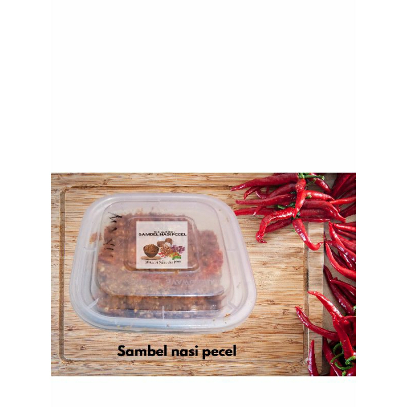 

SAMBEL NASI PECEL, GURIH, MANIS, PEDAS isi 250gr kotak